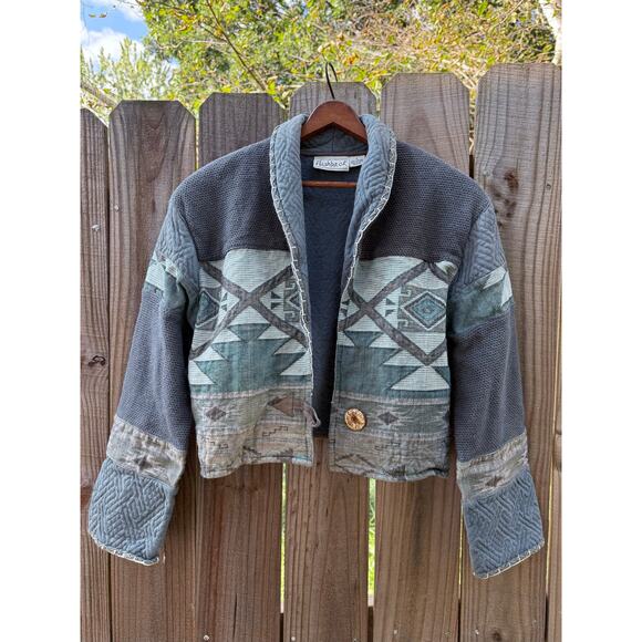 Flashback Patchwork Jacket – Vintage Southwest Heritage Piece - Picture 6 of 9